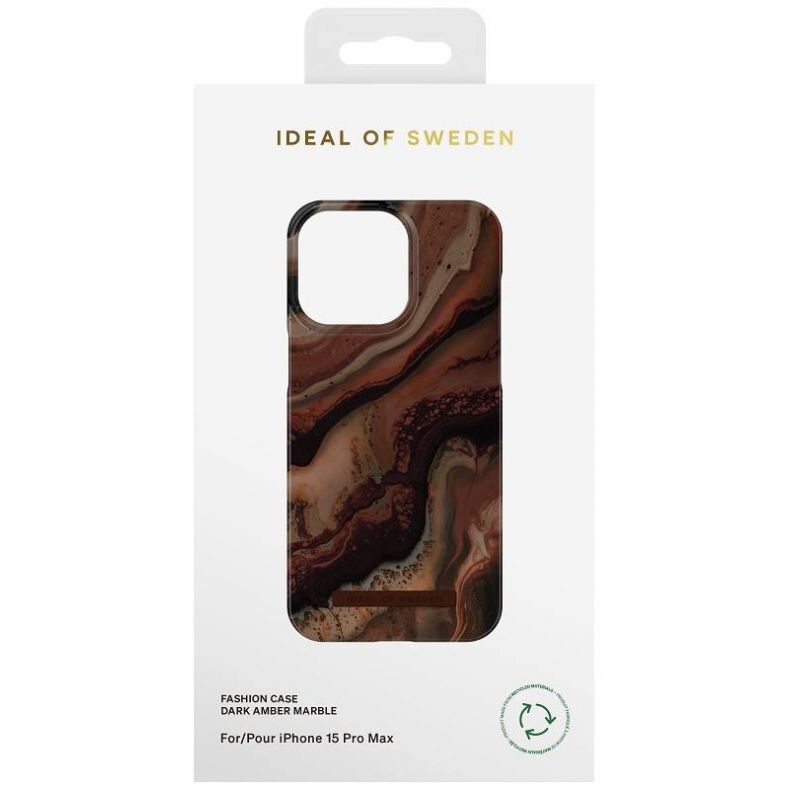 IDEAL OF SWEDEN dėklas iPhone 15 Pro Max Dark Amber