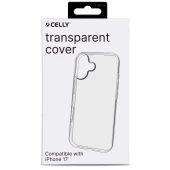 Celly iPhone 17 skaidrus silikoninis dėklas, 1 nuotrauka
