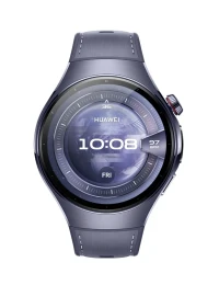 Huawei Watch 5 išmanusis laikrodis. 46mm. violetinė odinė apyrankė, 1 nuotrauka