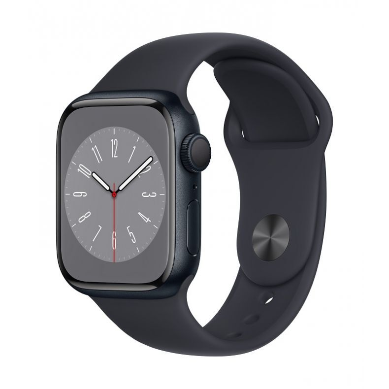 Apple_Watch_Series_8_GPS_41mm_Midnight_Aluminum_Midnight_Sport_Band_34FR_Screen