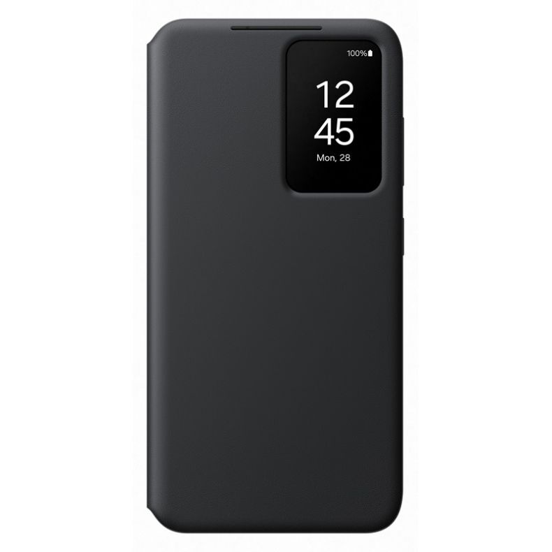 SAMSUNG Galaxy S24+ Smart View dėklas juodas