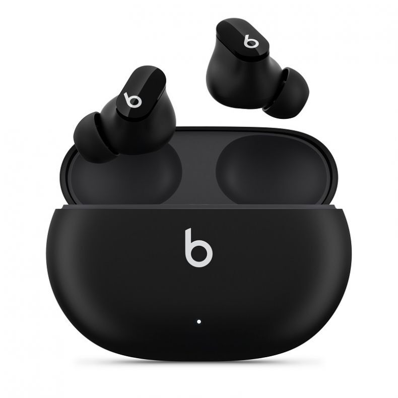 Beats Studio belaidės ausinės juodos spalvos su ikrovimo dezute