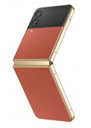 Samsung Flip4 Bespoke_auksinis_raudonas_nugarele