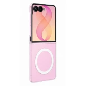  Samsung Galaxy Flip8 skaidrus magnetinis dėklas, skaidri, 1 nuotrauka