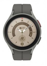 Samsung Galaxy Watch5 Pro e-sim  Gray Titianium is priekio