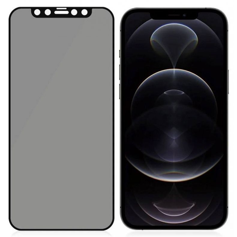 UEF Privacy grūdintas apsauginis stikliukas iPhone 12 | 12 Pro
