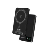 Blavec BJ-03 MagSafe išorinė baterija - 5000 mAh, juoda, 1 nuotrauka