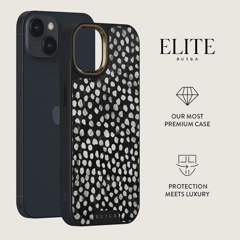 BURGA Elite Gold dėklas iPhone 14 Plus Night Sky