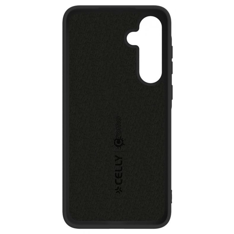Celly Samsung Galaxy A35 Cromo silikoninis dėklas juodas, 4 nuotrauka
