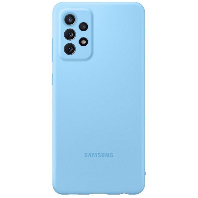  SAMSUNG Galaxy A72 silikoninis dėklas mėlynas