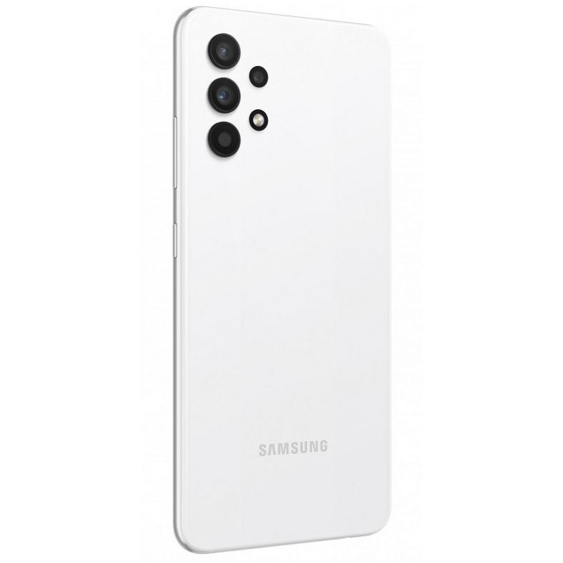 Samsung Galaxy A32 baltas nugarėlė kairė