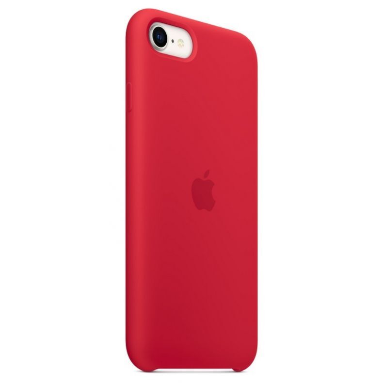 APPLE iPhone SE, 8, 7 silikoninis dėklas raudonas