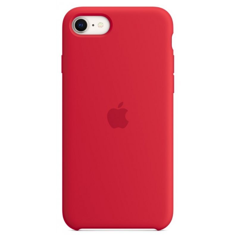 APPLE iPhone SE, 8, 7 silikoninis dėklas raudonas