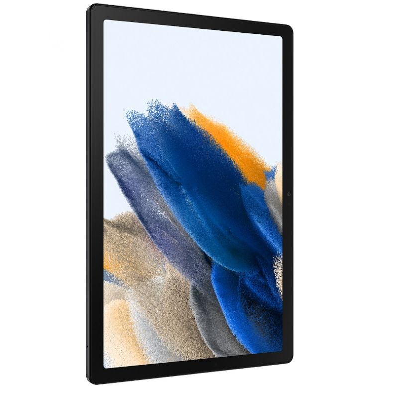 Samsung Galaxy Tab A8_pilkas_sonu_kaire_vertikalus