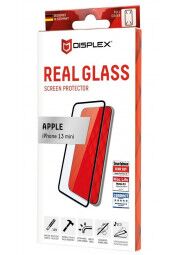 DISPLEX Real Glass 3D grūdintas apsauginis stikliukas iPhone 13 mini - MP.LT