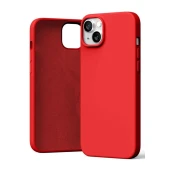 Smart Samsung Galaxy A57 Mercury silikoninis dėklas, raudona, 1 nuotrauka