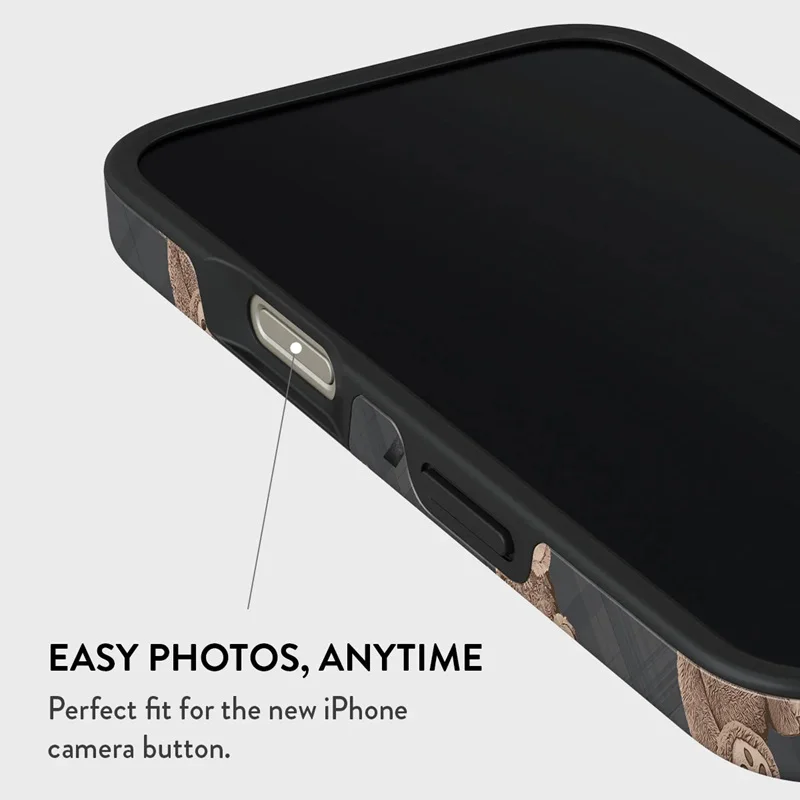 Cover Burga Tough MagSafe Per IPhone 16 Pro Max - Design Elegante Almond Latte