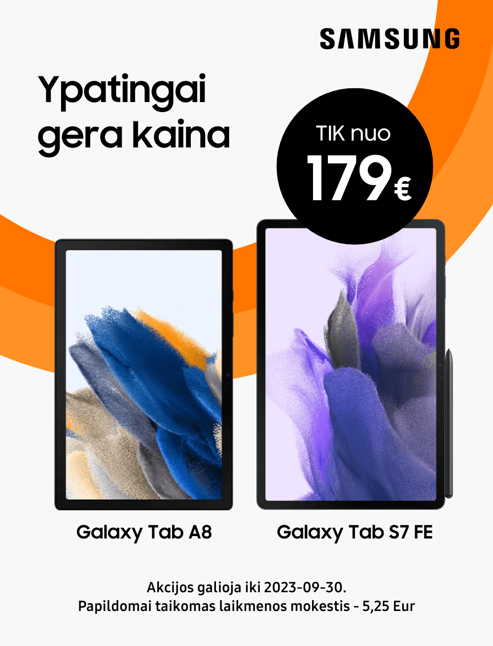 MP.lt Samsung Galaxy Tab akcija
