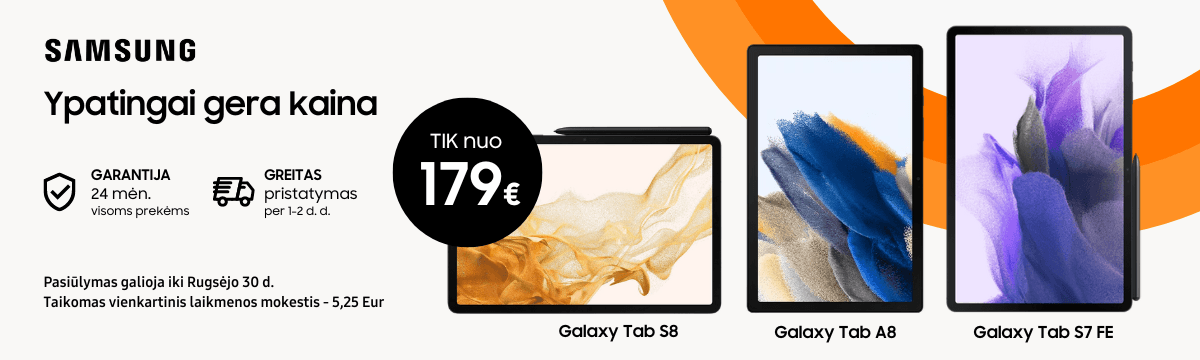 MP.lt Samsung Galaxy Tab akcija