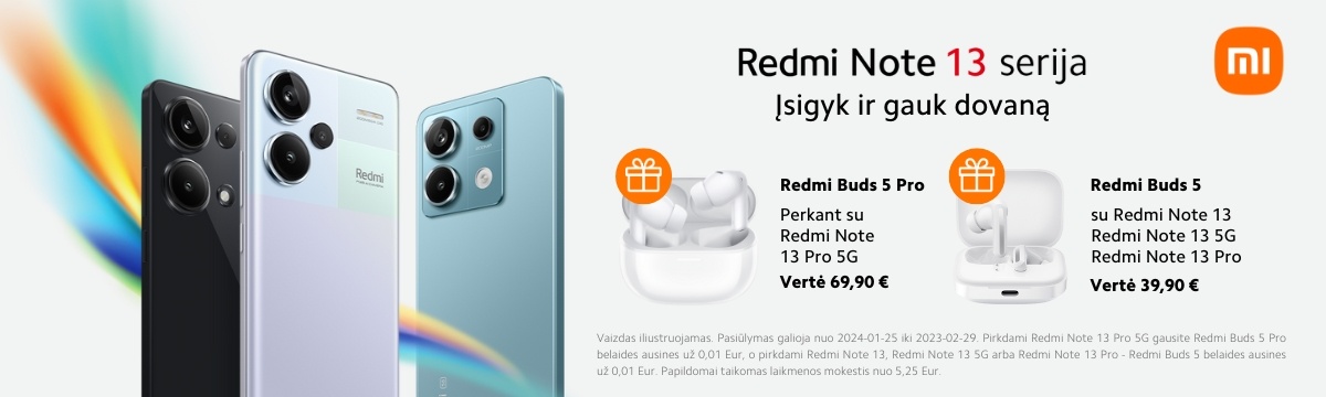 Xiaomi Redmi Note 13 serija, Mobili prekyba