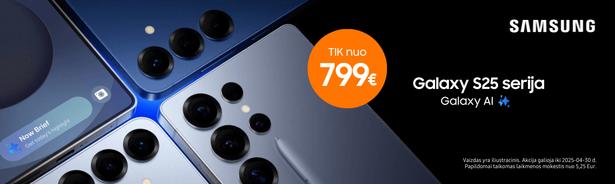 Samsung Galaxy S25 serija naujiena akcija, Mobili prekyba