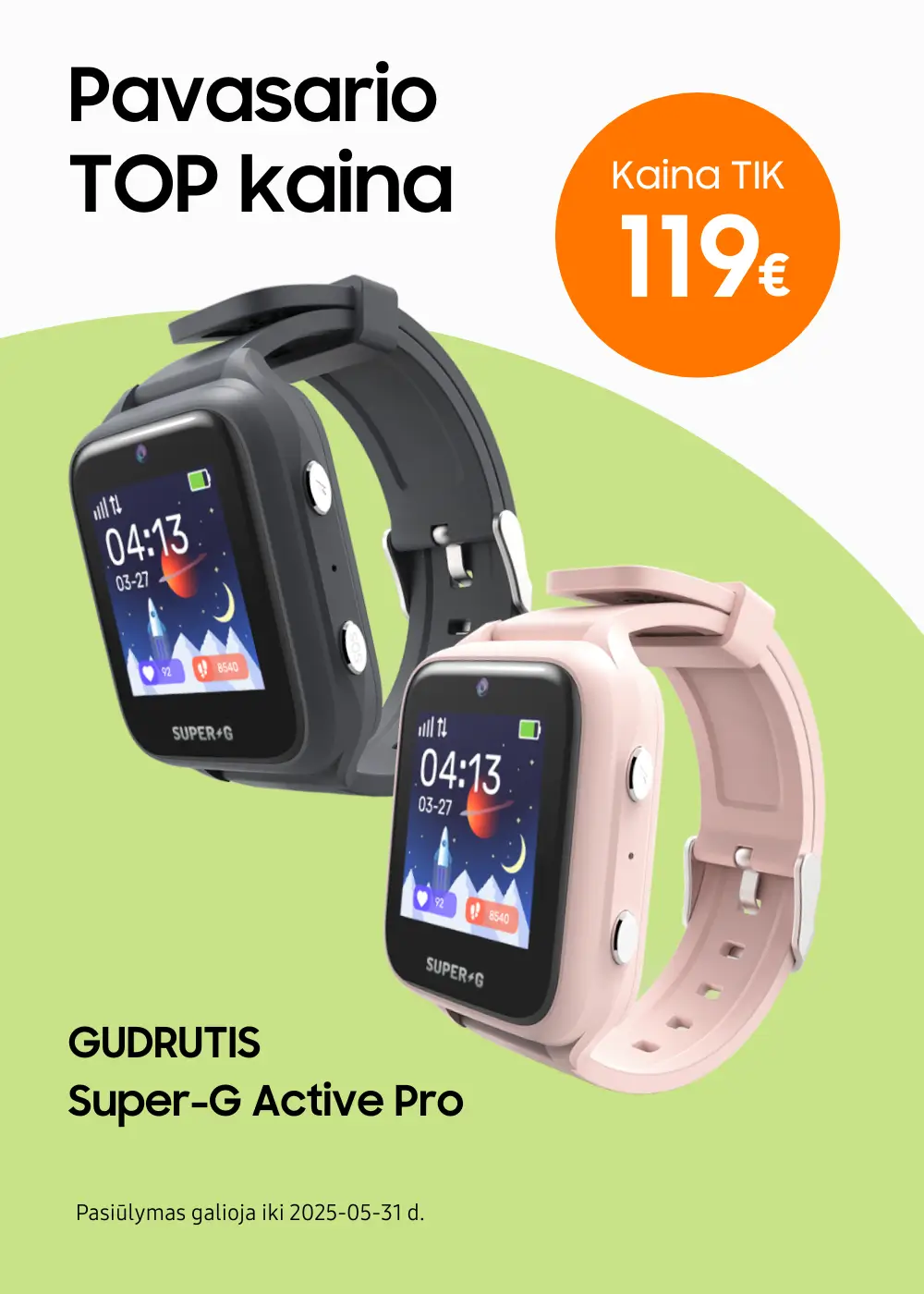 Gudrutis Super G Active Pro akcija, Mobili prekyba