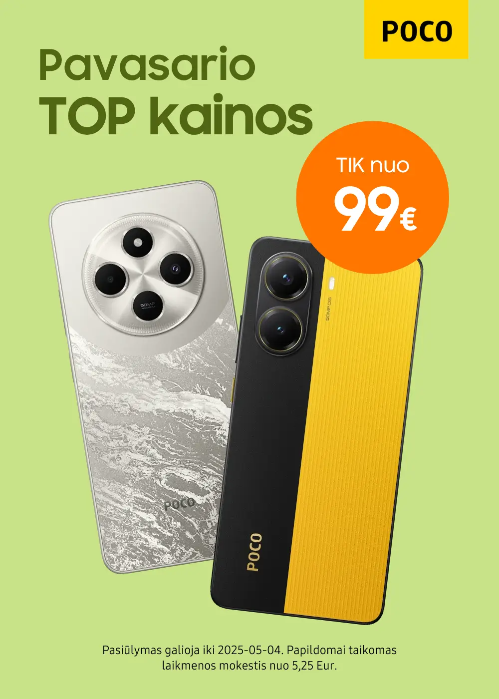 Poco pavasario TOP kainos, Mobili prekyba
