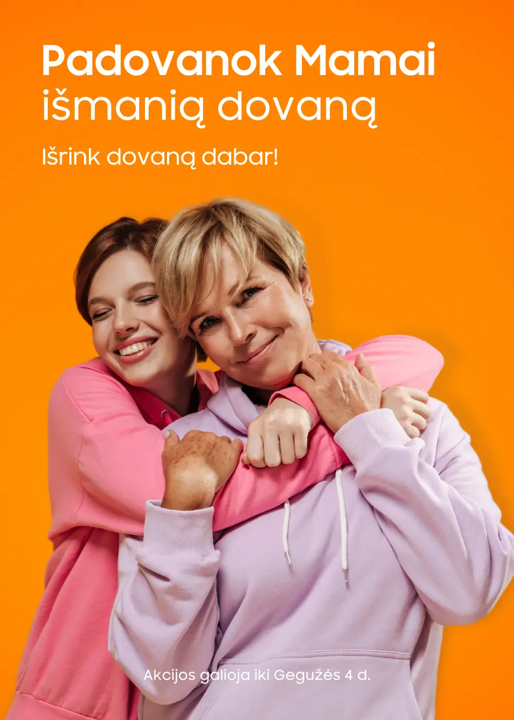 Išrink išmanią dovaną mamai, Mobili prekyba