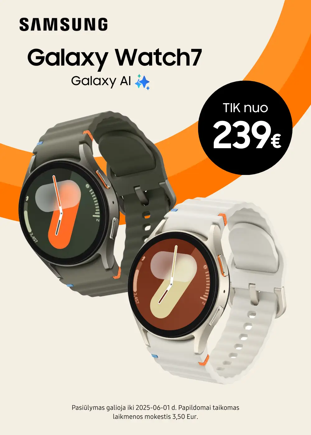 Samsung Galaxy Watch7 akcija, Mobili prekyba