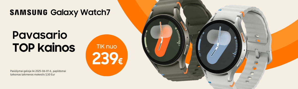 Samsung Galaxy Watch7 akcija, Mobili prekyba