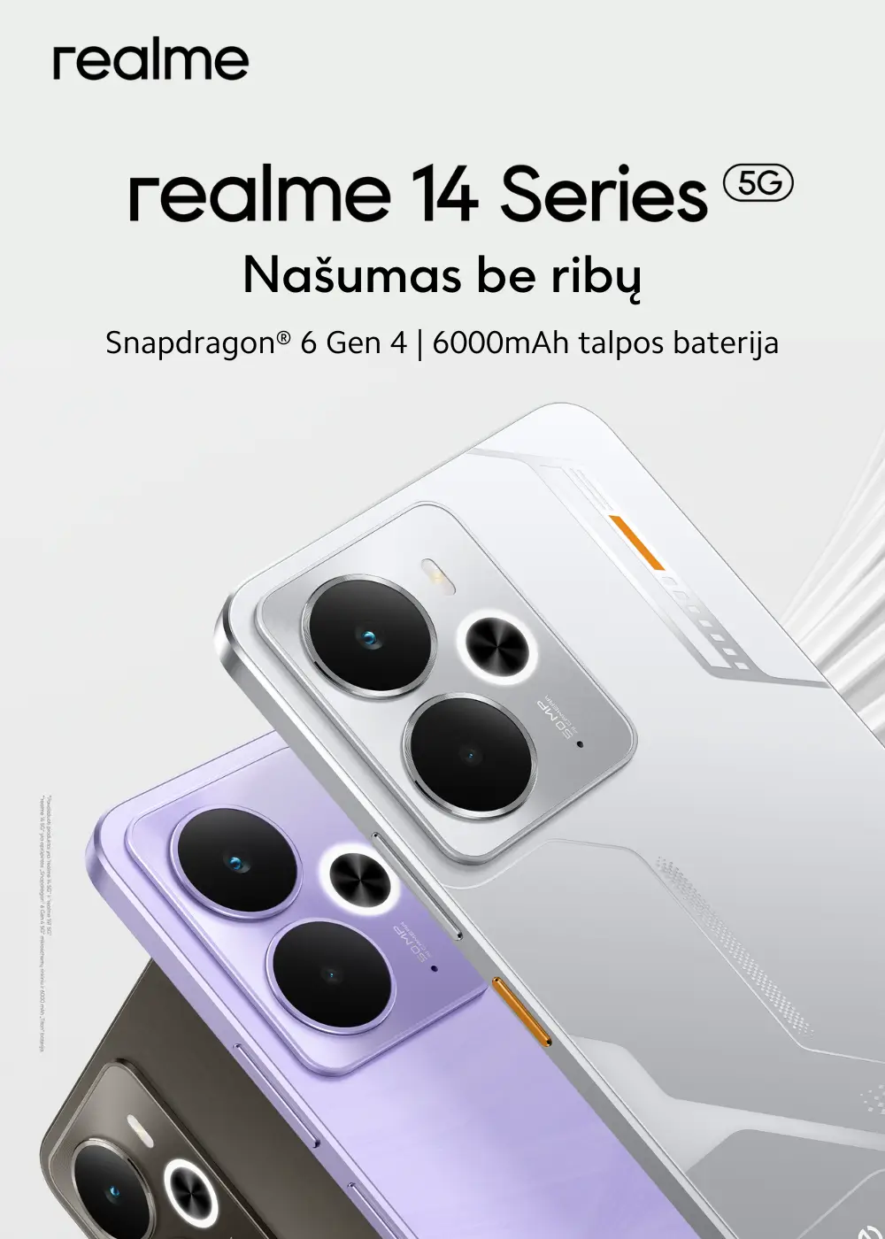 Realme 14 serija, Mobili prekyba