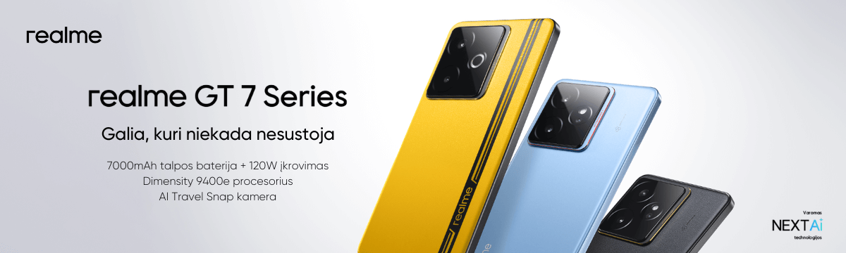 Realme GT 7 serija, naujiena, Mobili prekyba