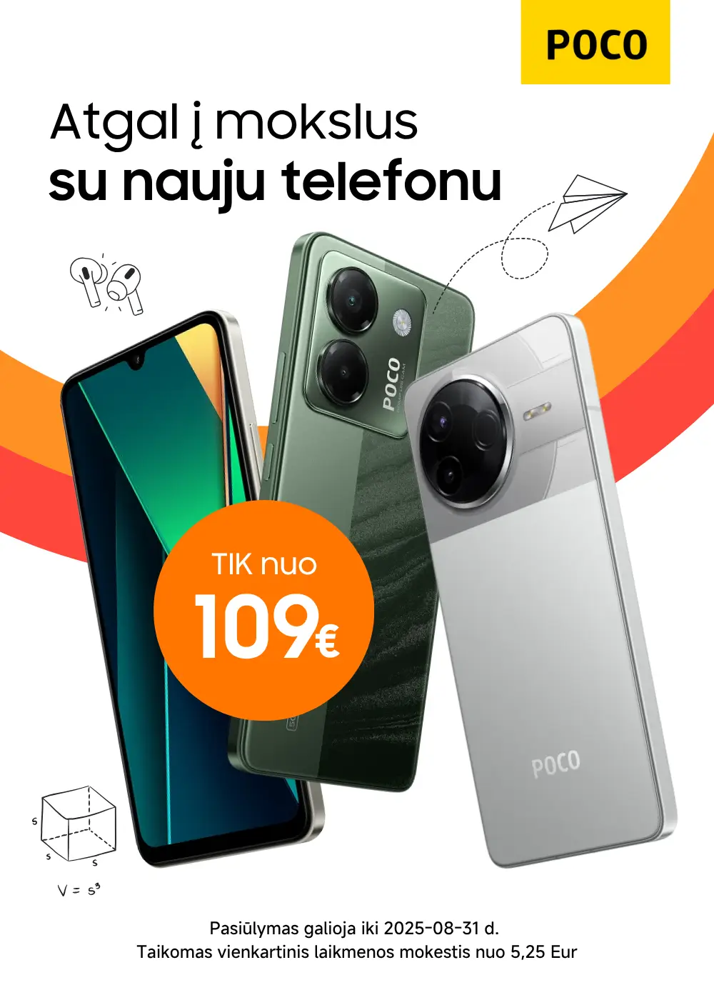 Poco C75, M7 Pro, X7, F7 serija su akcija, Mobili prekyba