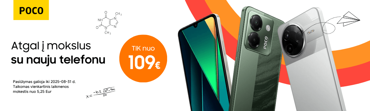 Poco C75, M7 Pro, X7, F7 serija su akcija, Mobili prekyba