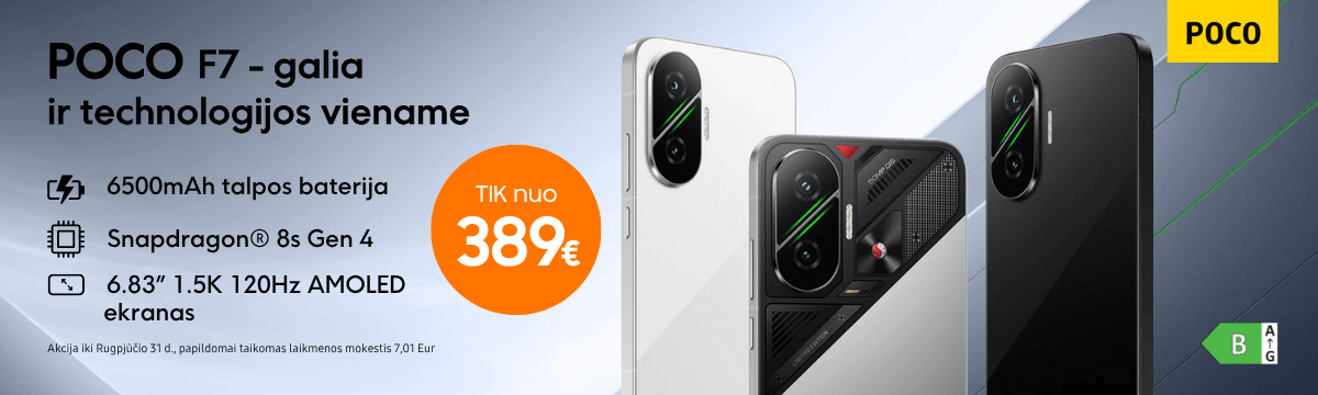 Poco F7 5G akcija, Mobili prekyba