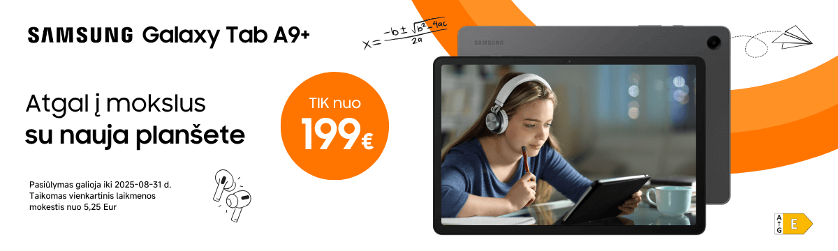 Samsung Galaxy Tab A9 Plus akcija, Mobili prekyba