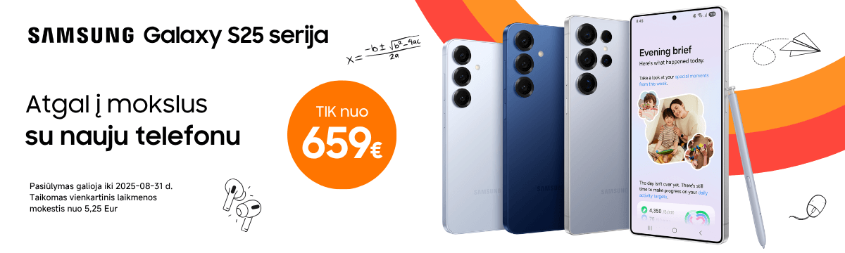 Samsung Galaxy S25 serija vasaros akcija, Mobili prekyba