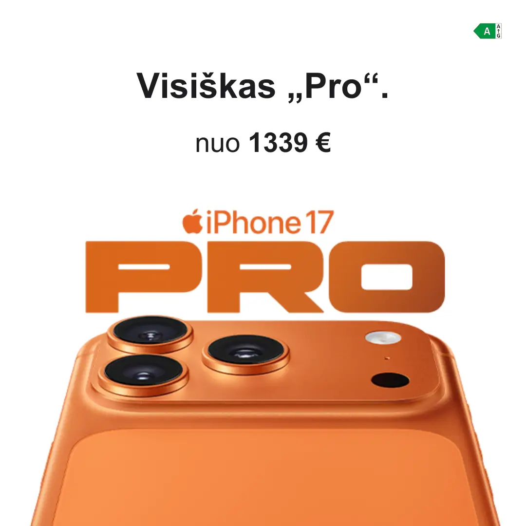 Apple iPhone 17 Pro jau prekyboje, Mobili prekyba