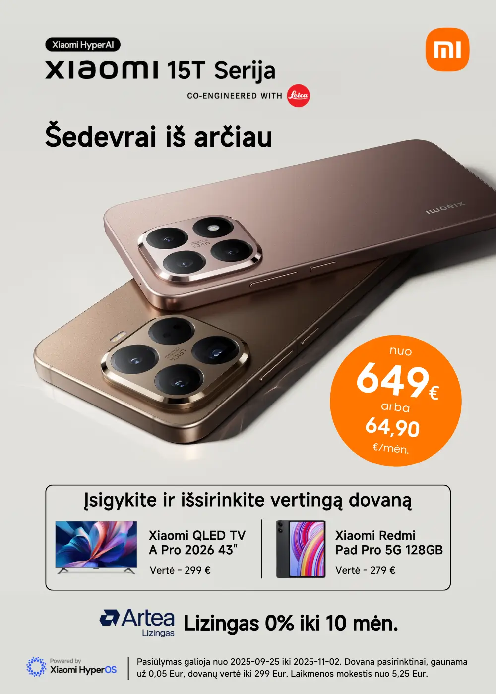 Xiaomi 15T serija su dovana, Mobili prekyba