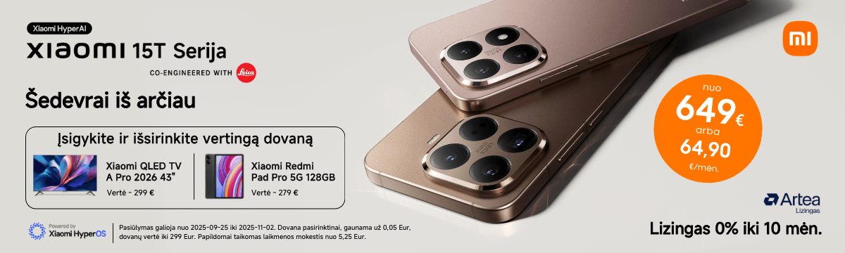 Xiaomi 15T serija su dovana, Mobili prekyba