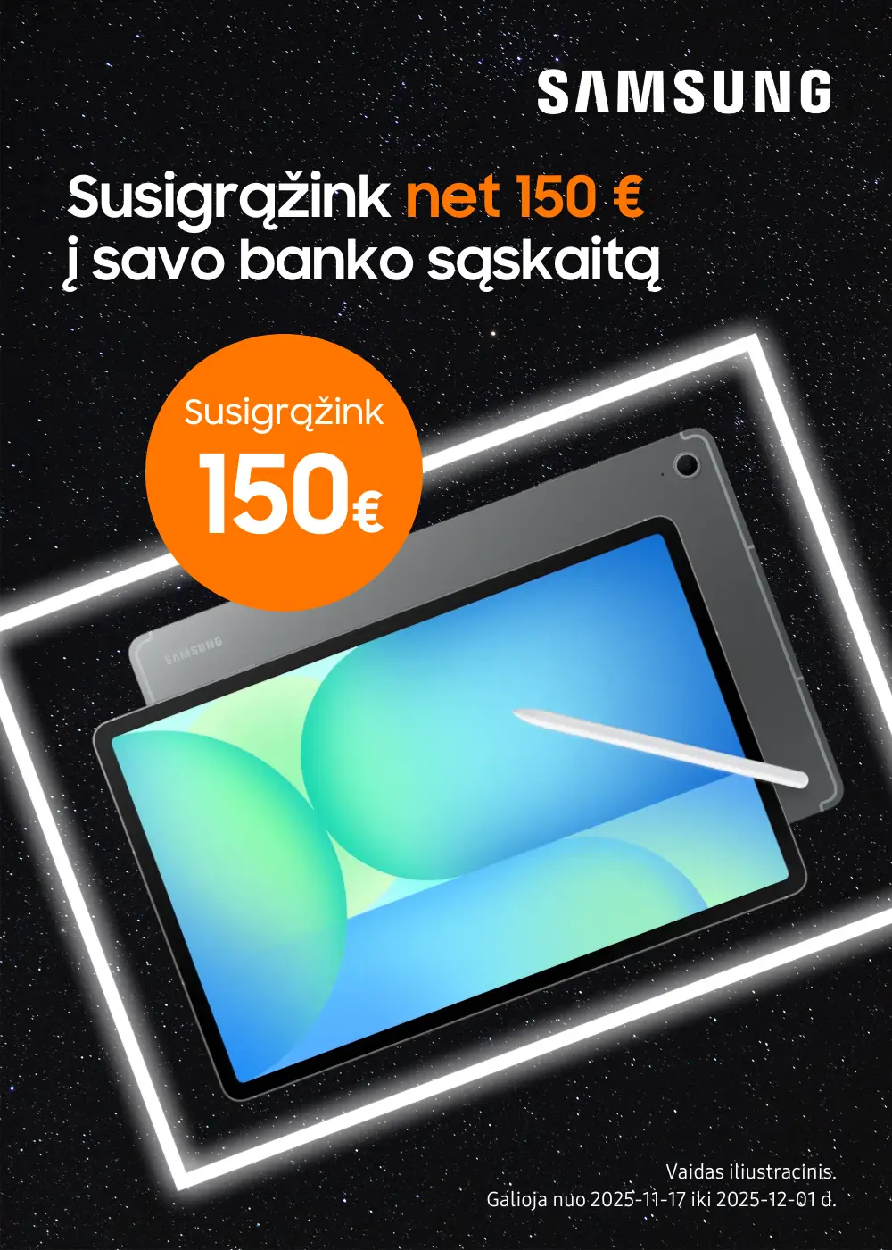 Samsung Galaxy Tab S10 FE 150 Eur cashback, Mobili prekyba