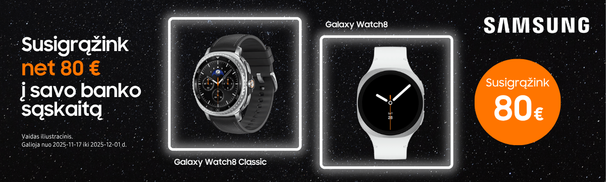 Samsung 80 Eur cashback, Mobili prekyba