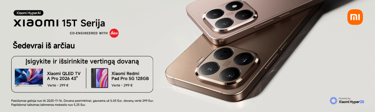 Xiaomi 15T serija su dovana, Mobili prekyba