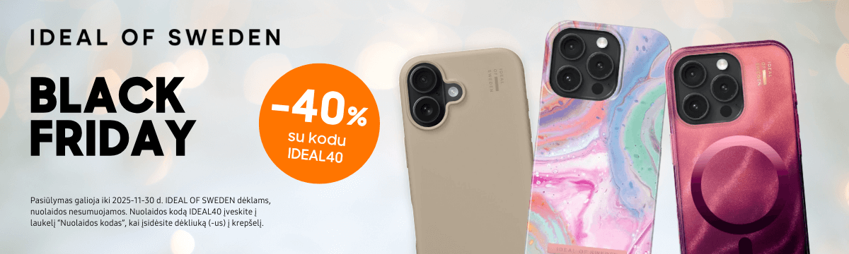 Ideal of Sweden deklams 40proc nuolaida, Mobili prekyba