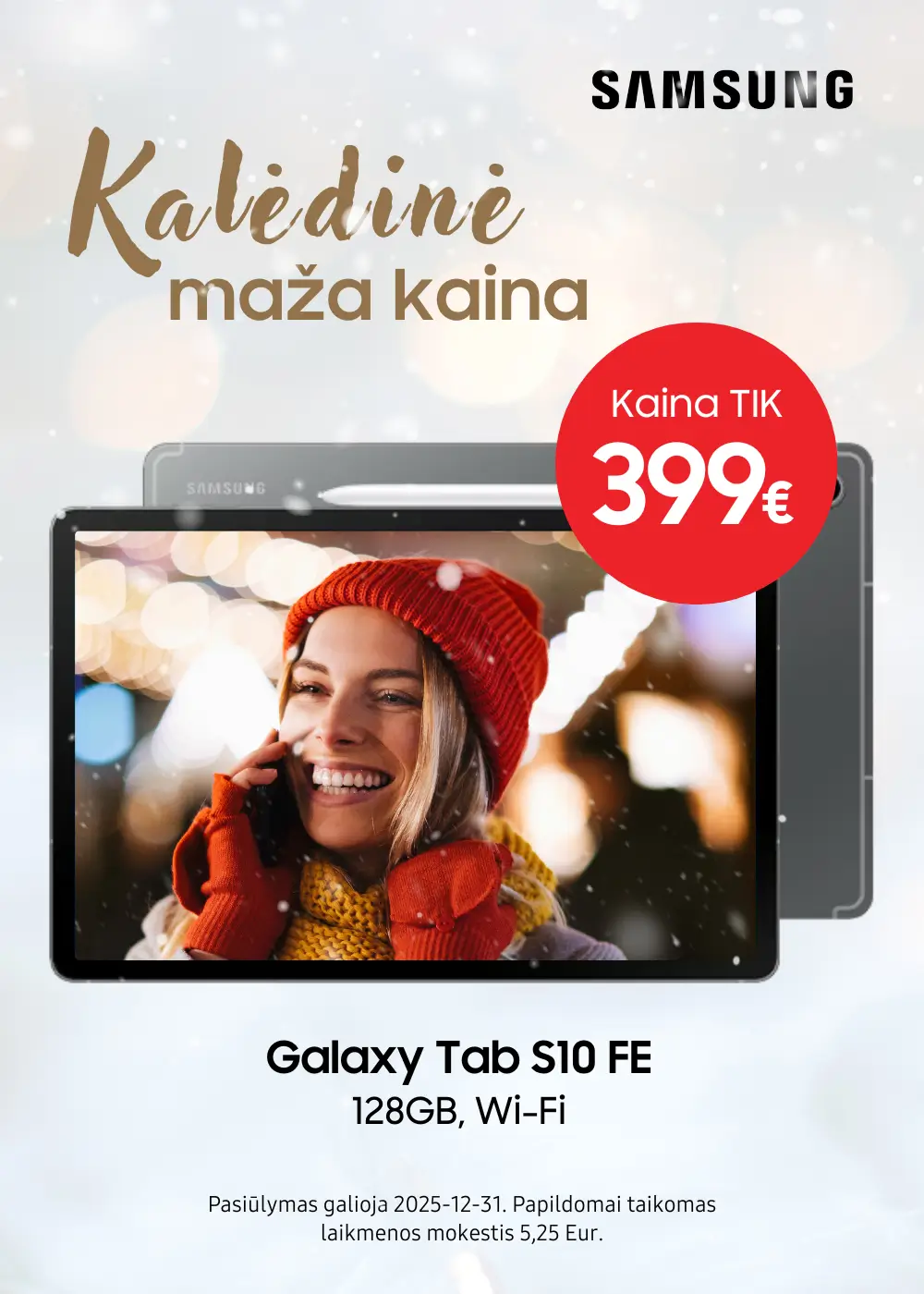 Samsung Galaxy Tab S10 FE akcija, Mobili prekyba