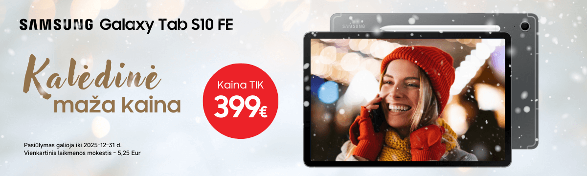 Samsung Galaxy Tab S10 FE akcija, Mobili prekyba