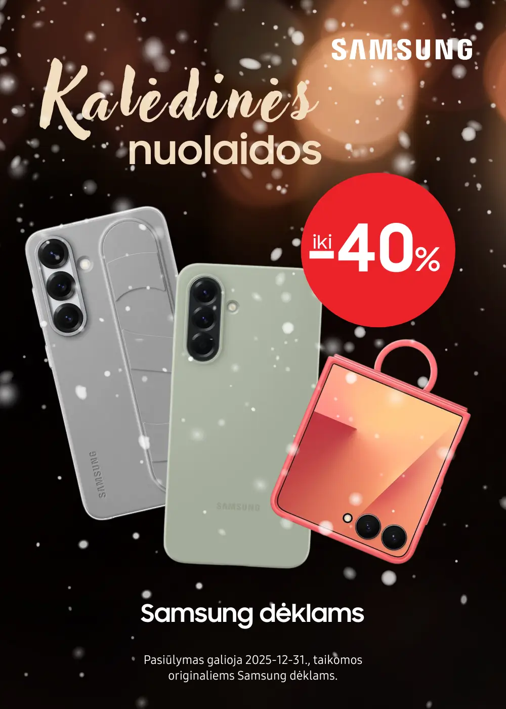 Samsung deklams nuolaidos, Mobili prekyba