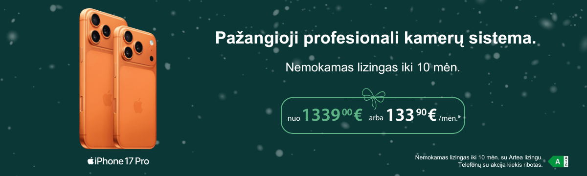 Apple iPhone 17 Pro jau prekyboje, Mobili prekyba