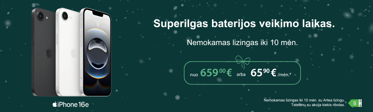 iPhone 16e Kaledine akcija, Mobili prekyba