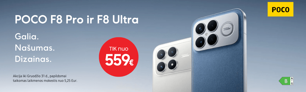 Poco F8 Pro ir F8 Ultra akcija, Mobili prekyba
